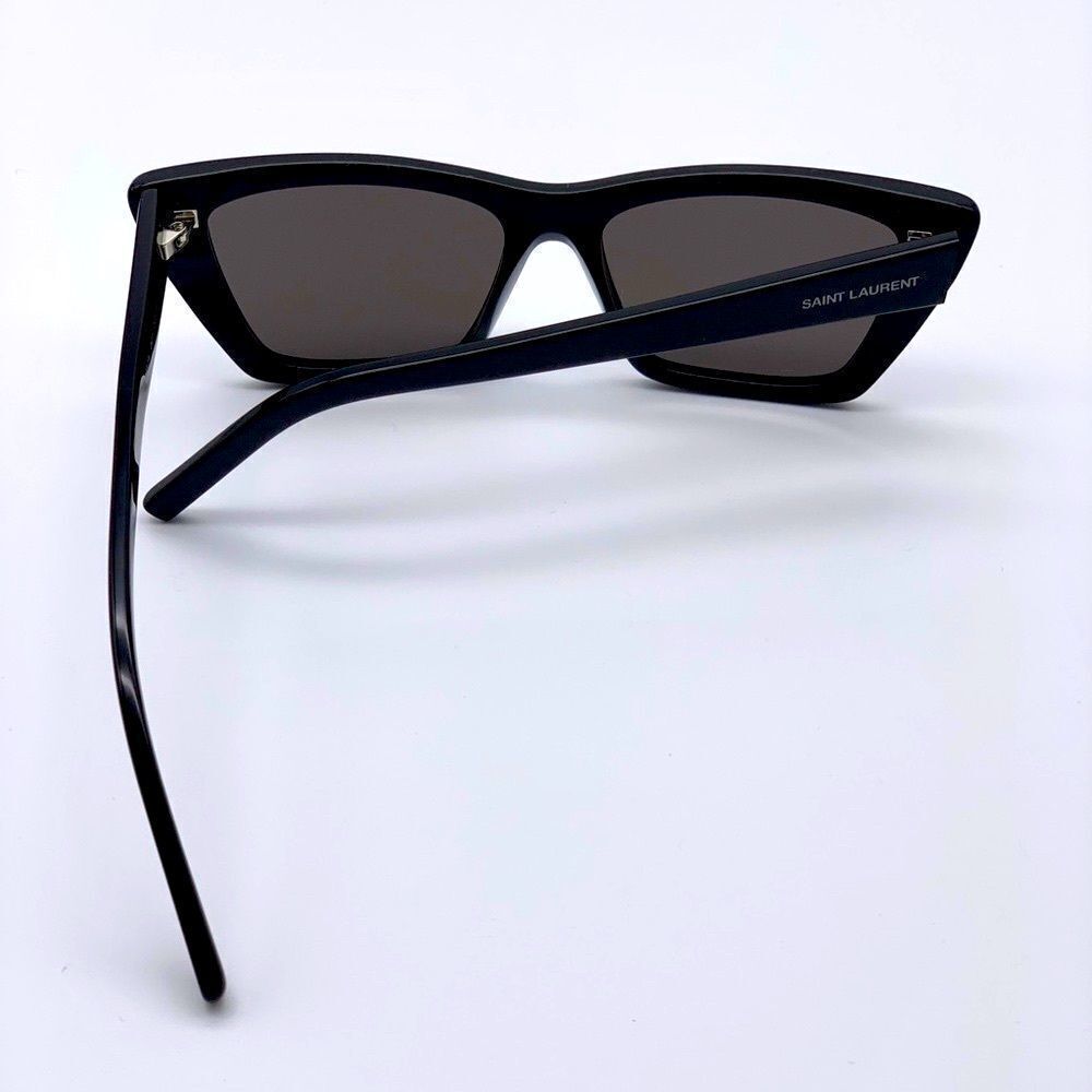 Yves Saint Laurent Black Cat-Eye Sunglasses - Picture 8 of 12